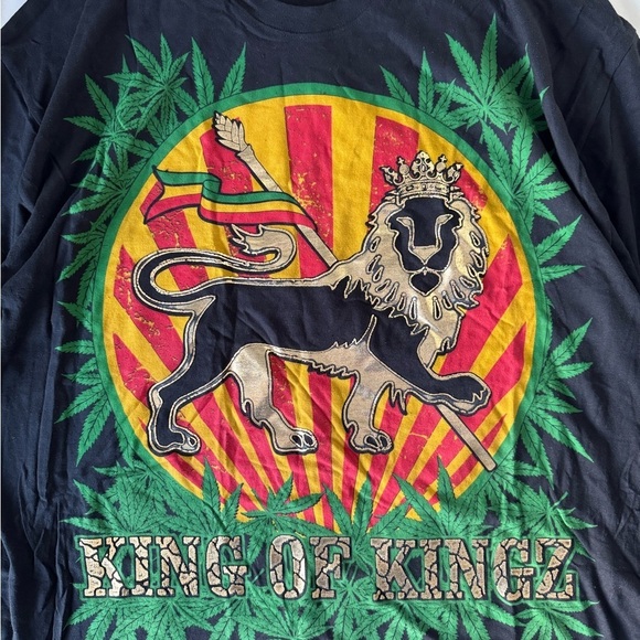 Vintage Bob Marley King of Kingz Graphic Band TEE - Picture 4 of 11